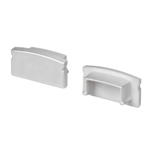 Заглушка LINE-1708 SILVER глухая (Arlight, Пластик)