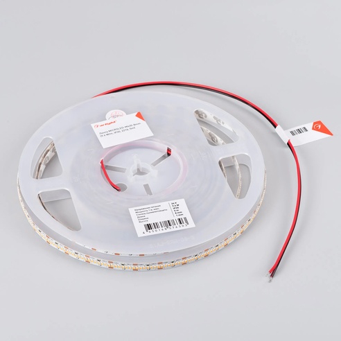 Лента светодиодная MICROLED-M420-8mm 24V White6000 (9.6 W/m, IP20, 2216, 5m) (Arlight, -)
