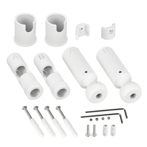 Крепление ARL-WAVE-1815-S-2-ENDCAP White (Arlight, Металл)