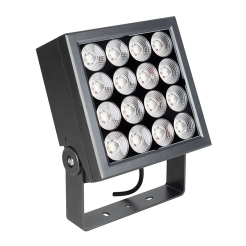 Светильник ALT-BLOCK-S220x220-50W Warm3000 (GR, 3 deg, 230V) (Arlight, IP66 Металл, 3 года)