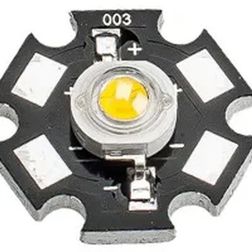 Мощный светодиод ES-STAR-3W Red (ANR, STAR type)