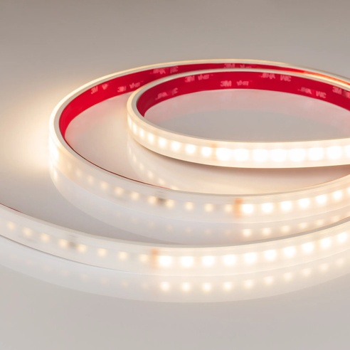 Лента герметичная DMX-PS-A96-14mm 24V Warm3000-PX12 (14 W/m, IP67, 5m) (Arlight, -)