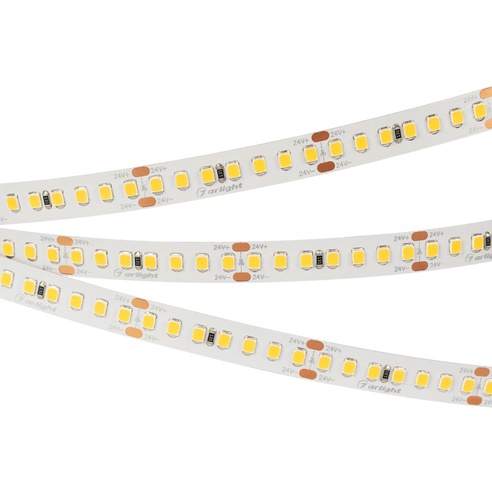Лента светодиодная RT 2-5000 24V Warm2700 3x (2835, 840 LED, LUX) (Arlight, 17 Вт/м, IP20)