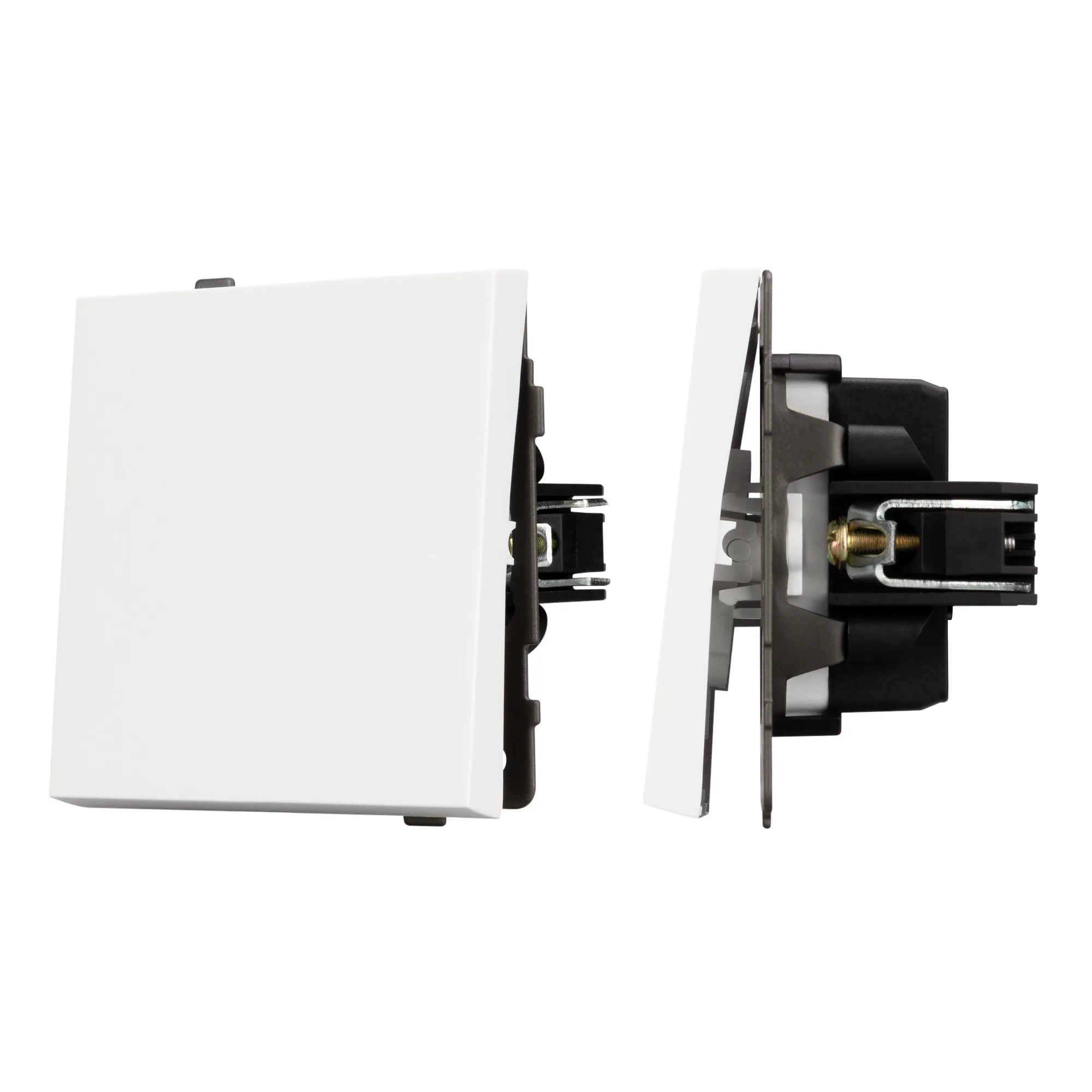 Механизм выключателя одноклавишный непроходной SWT-TENDO-MK01-SFPL-WH (230V, 10A) (Arlight, -) - изображение товара