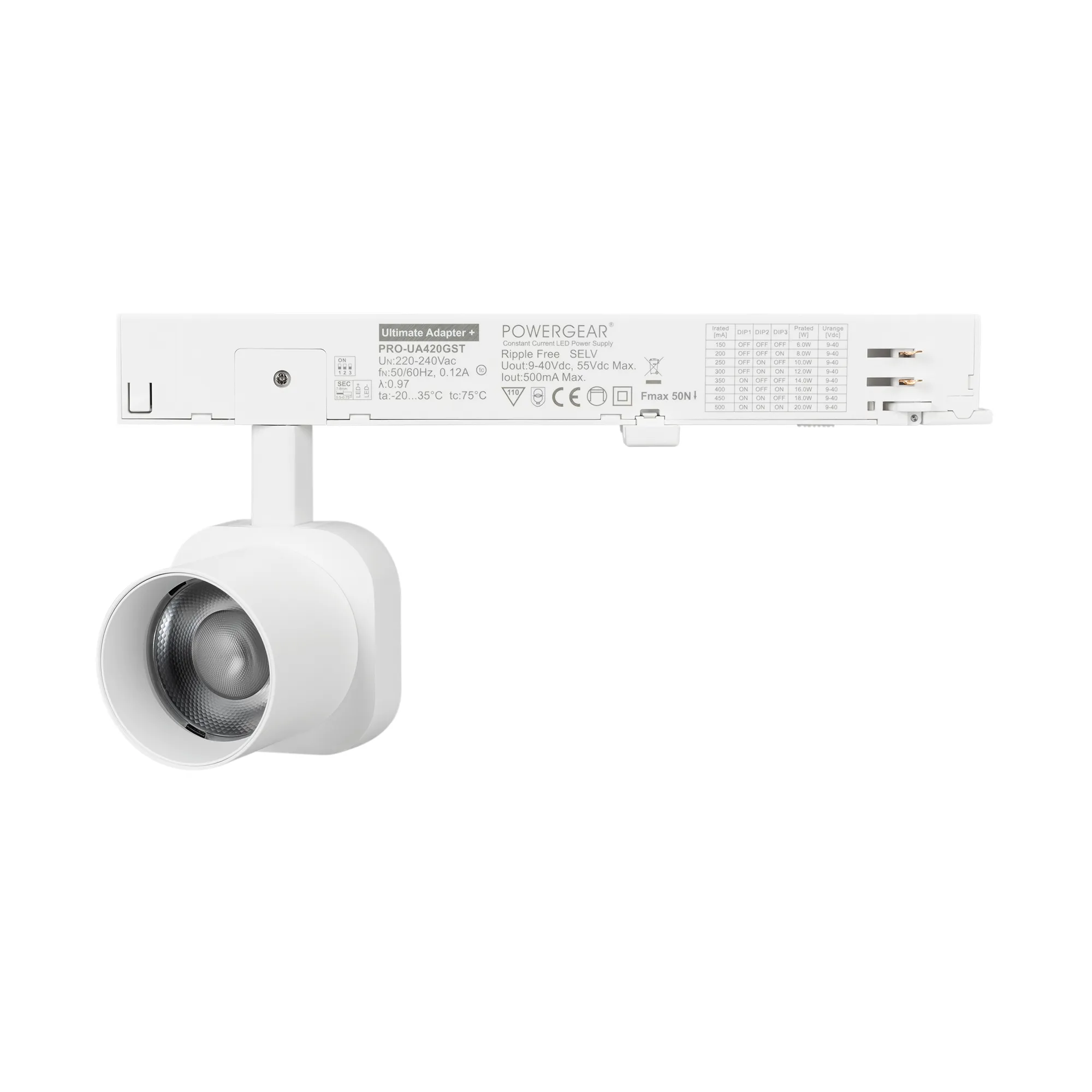 Светильник LGD-DIAFILM-4TR-R60-10W Warm2700 (WH, 38 deg, 230V) (Arlight, IP20 Металл, 5 лет)