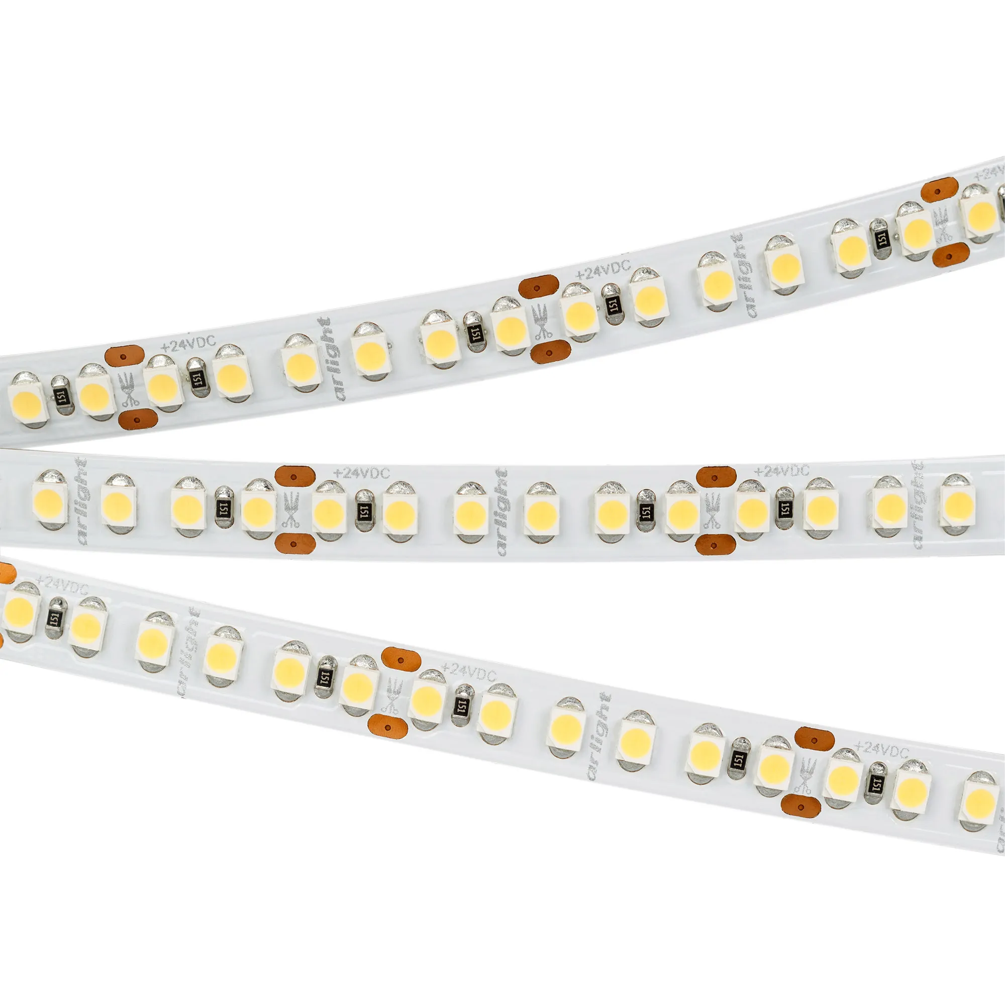 Лента светодиодная RT6-3528-180 24V Day4000 3x (900 LED) (Arlight, 14.4 Вт/м, IP20) - изображение товара