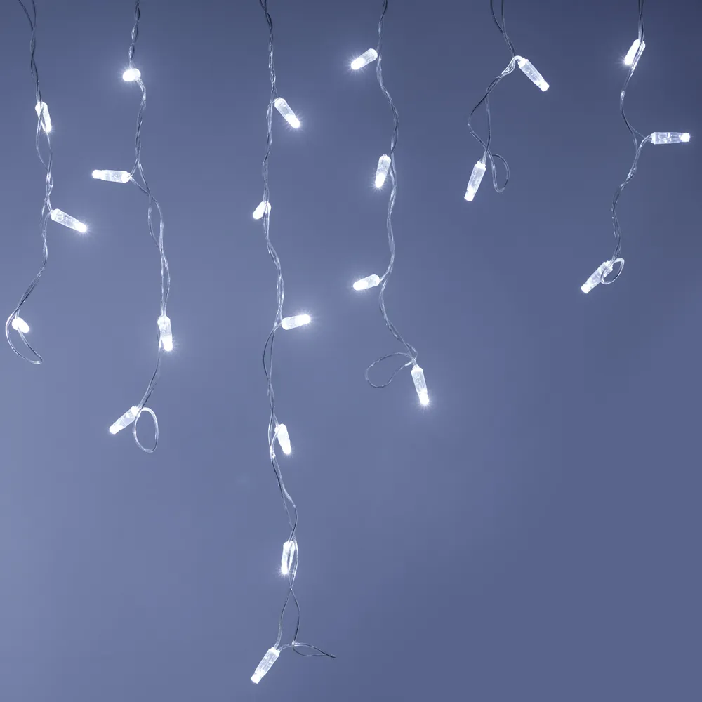 Светодиодная гирлянда ARD-EDGE-CLASSIC-2400x600-CLEAR-88LED-MILK-STD White (230V, 6W) (Ardecoled, IP65) - изображение товара