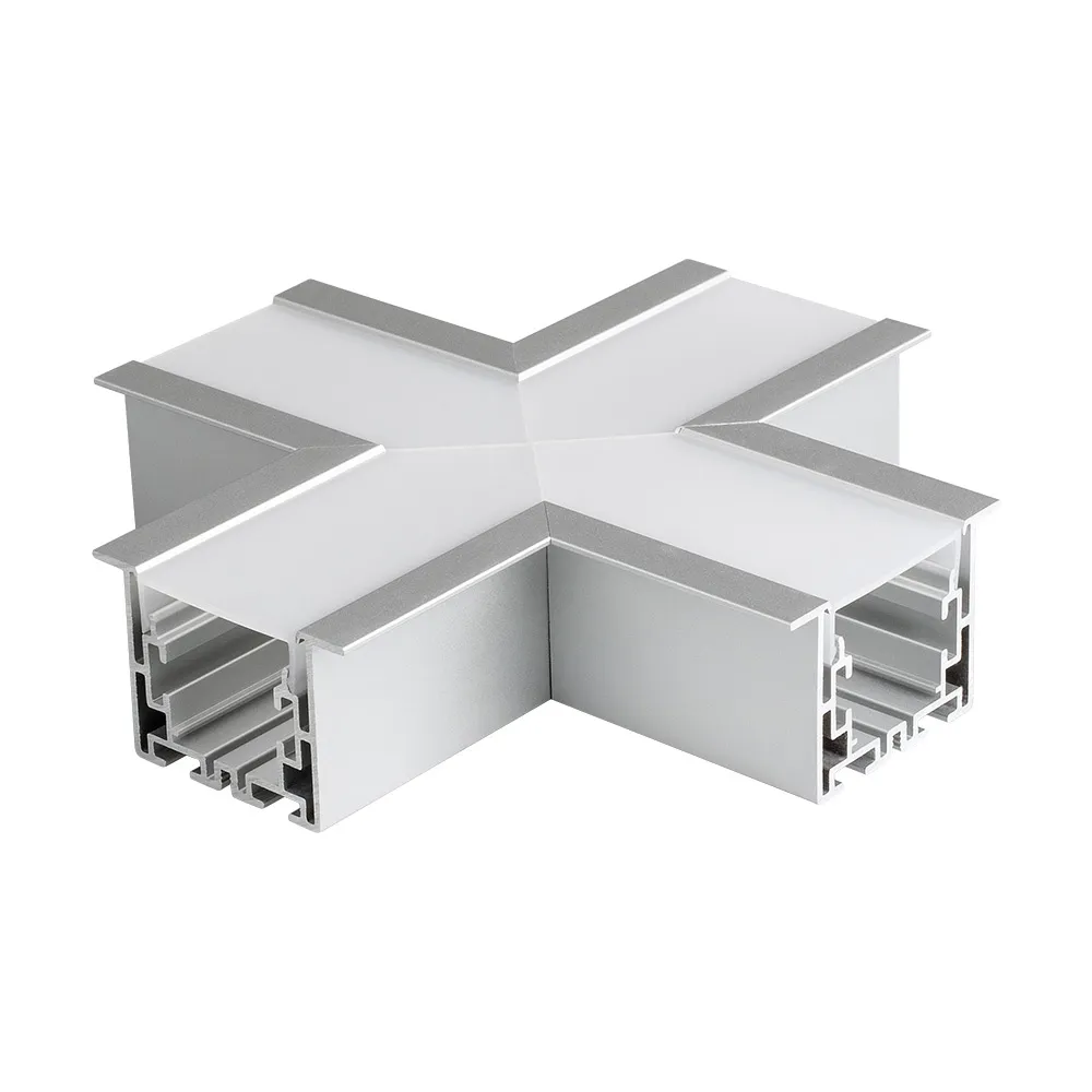 Угол S2-LINIA55-F-X90 крестовой (Arlight, Металл) - изображение товара