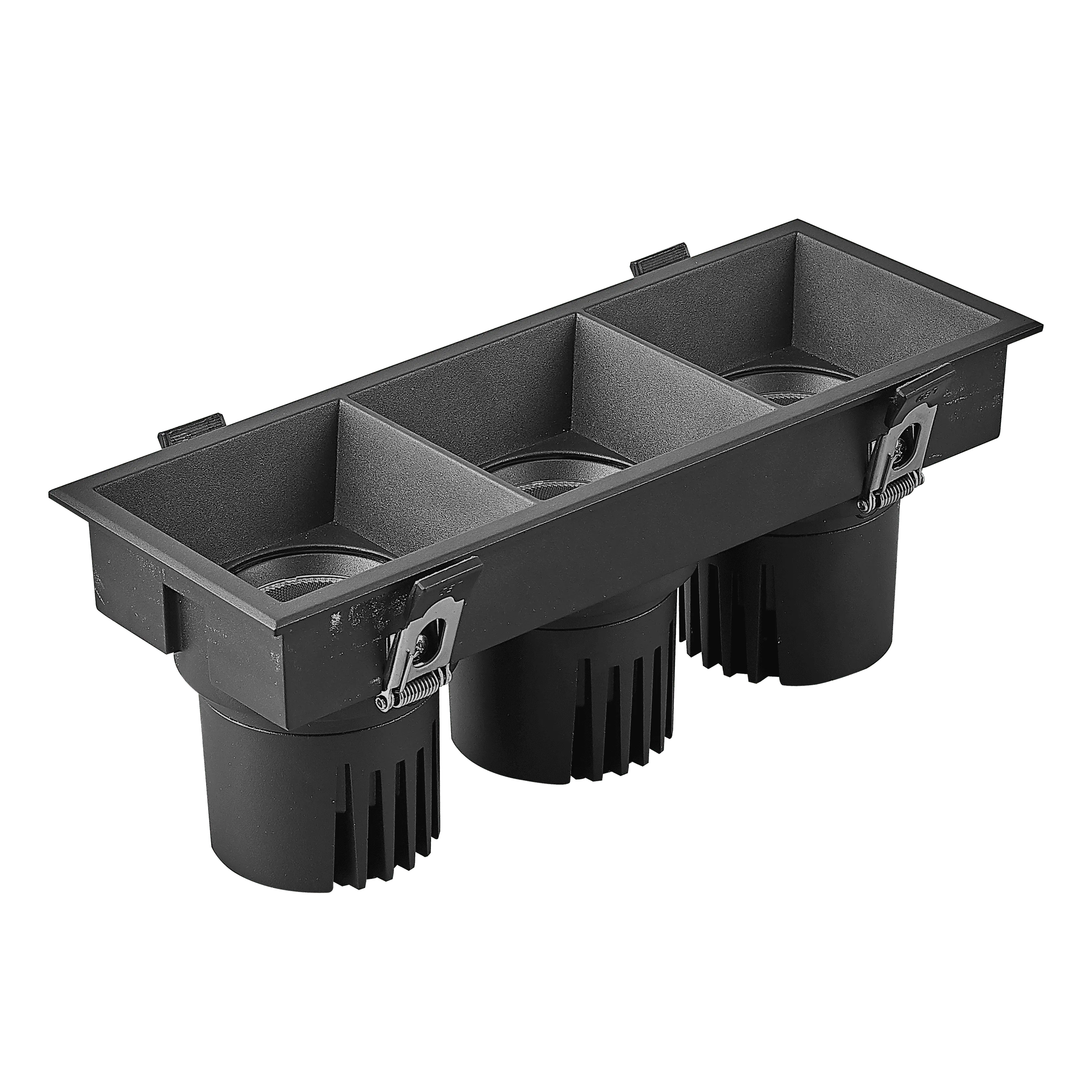 Светильник MS-FLOW-BUILT-S230x85-3x12W Warm3000 (BK, 38 deg, 230V) (Arlight, IP20 Металл, 5 лет)