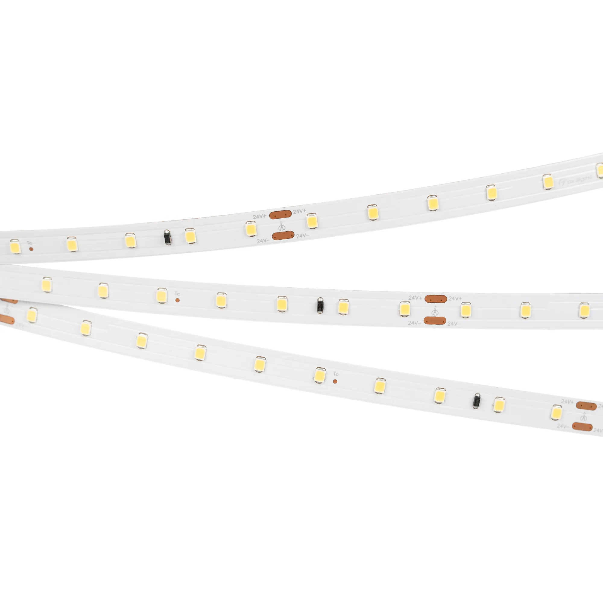 Лента светодиодная IC 2-30000 24V Warm2400 10mm (2835, 60 LED/m, LUX) (Arlight, 4.6 Вт/м, IP20) - изображение товара