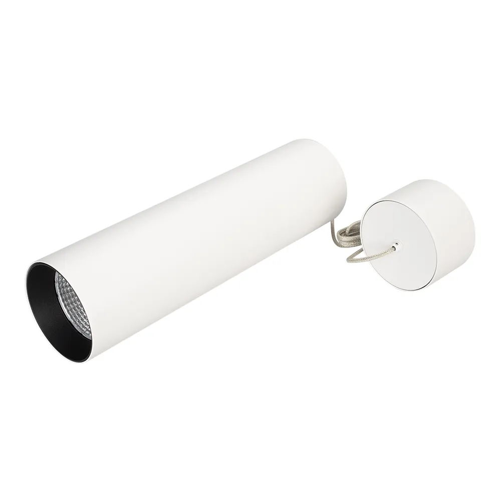 Светильник SP-POLO-HANG-LONG300-R85-15W White5000 (WH-BK, 40 deg) (Arlight, IP20 Металл, 3 года)