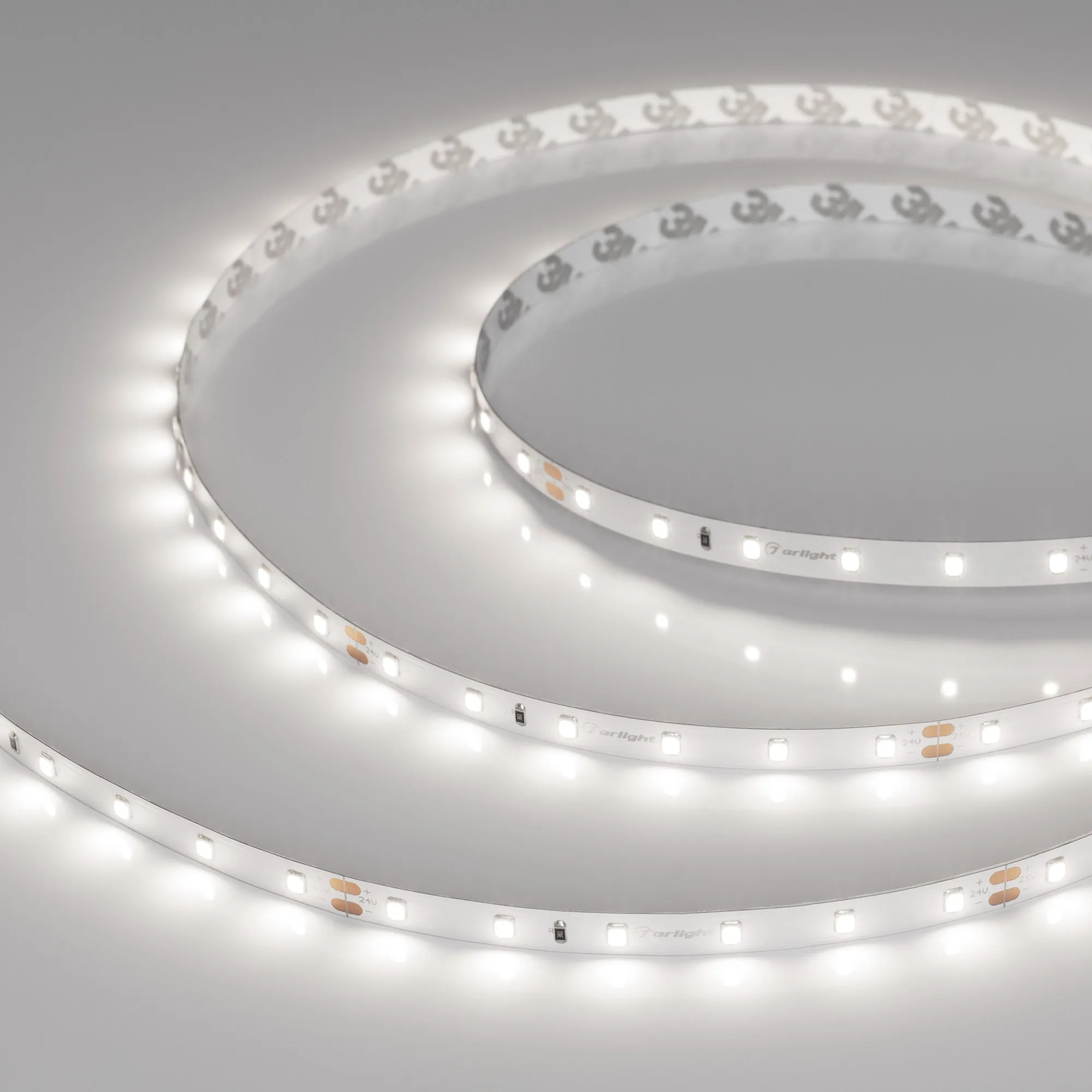 Лента светодиодная UL-A60-8mm 24V Day5000 (4.8 W/m, IP20, 5m) (Arlight, 7 лет) - изображение товара